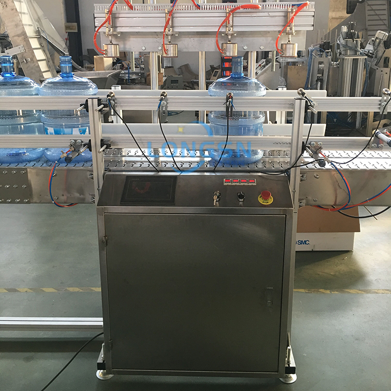 Probador automático de fugas de botellas de plástico Máquina de prueba de fugas de tambor de barril químico