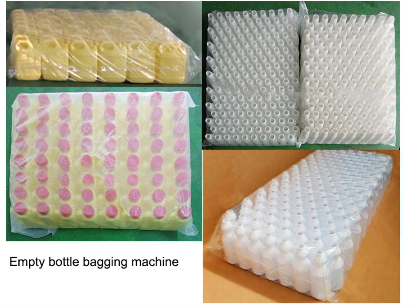 Fabricación semiautomática de la empaquetadora de la botella vacía del animal doméstico plástico